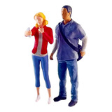 2x 1/64 Figuras De Mujeres Y Hombres Dioramas Figuras De