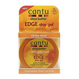 Cantu Karité Extra Hold Edge Stay Gel 2.25 Onzas (66ml)