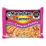 Sopa Maruchan Ramen Sabor Camarón Picante 85g. Pack X 10 -