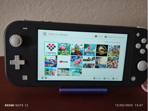 Nintendo Switch Lite Desbloqueado 256 Gb 
