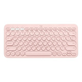 Teclado Inalámbrico Multidispositivo/rosa