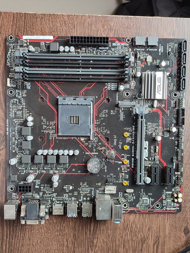 Placa Mãe Asus Prime B450m Gaming/br Com Defeito