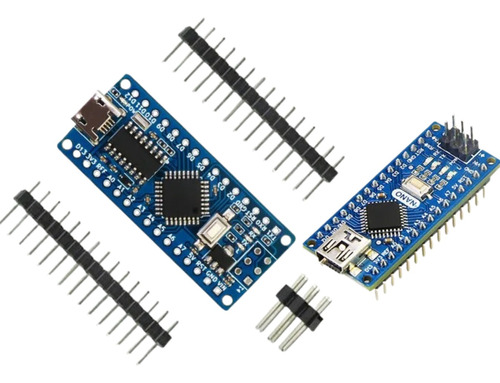 Placa Arduino Nano Com Conector V3 Pino Não Soldado