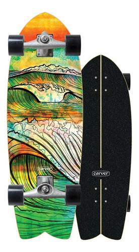 Zonazero Surfskate Longboard Carver Swallow 29.5 Complete Cx