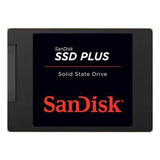 Sandisk Disco Sólido Ssd Interno Plus Sdssda-480gb Negro
