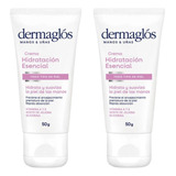 Combo X2 Dermaglos Crema Manos Hidratación Esencial 50gr