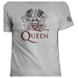 Camiseta Queen Freddie Mercury Rock Hombre Estampada Igk