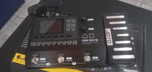 Pedalera Multiefectos Joyo Gembox Iii, Guitarra, Bajo. 