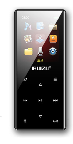 Leitor Mp4 Bluetooth Ruizu D29 Com Alto-falante Embutido 8gb