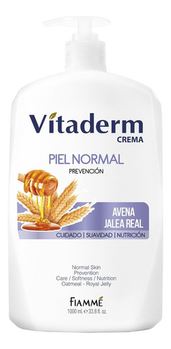 Crema Antibacterial 1000 Ml Vitaderm 