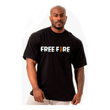 Polera Manga Corta Hombre Free Fire Xxl