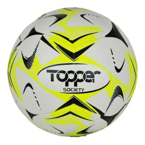 Bola De Futebol  Society Topper Slick Colorful Original