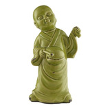 Buda Verde Ceramica Movimiento
