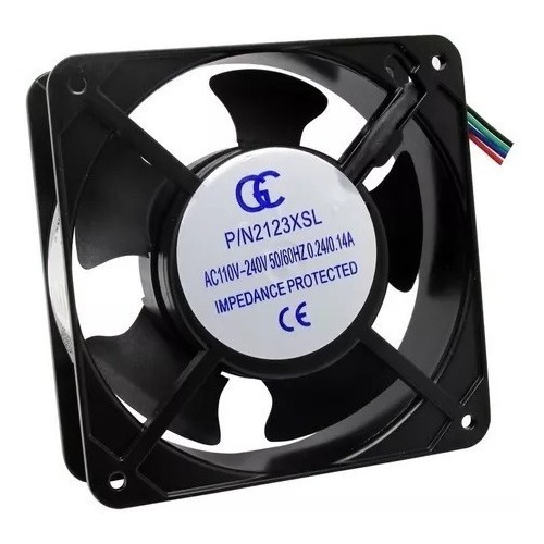 3pcs Micro Ventilador Cooler Ventoinha 120x120x38 110/220v