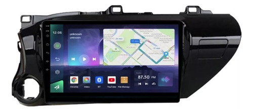 Radio Toyota Hilux 2016+ Android Auto/apple Carplay 2g+32gb 