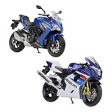 Kit 2en1 Suzuki Gsx R750 En Gsx S1000f Miniatura Moto 1/18