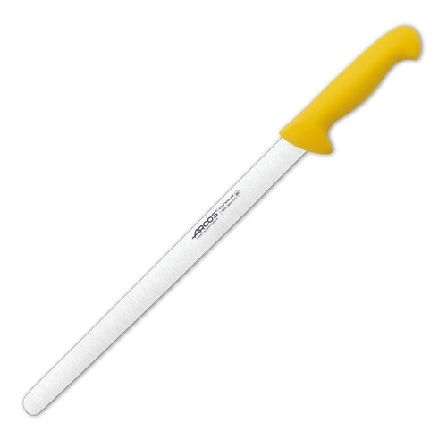 Cuchillo De Cocina Profesional Fiambrero Liso Arcos 35 Cm