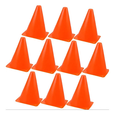 Paquete 10 Conos P\u002F Entrenamiento Agiliadad Coach Naranja | Meses sin interés