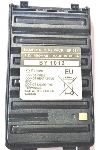 Bateria Do Radio Icom Ni-mh 1500 Ah Icv80 E -bp-264