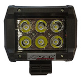 Faro Auxiliar De 6 Led 18w 12v Moto 4x4 