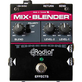 Pedal Guitar Mix-blender Con Loop De Efecto