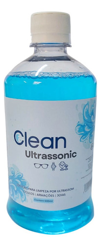 3 Clean Ultrassonic, Liquido De Limpeza Por Ultrassom 500ml