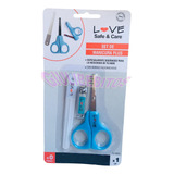 Love 8820 Set Manicura Tijerita Alicate Lima X 1 Unidad Cele