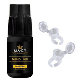 Cola Macy Nanotek 3ml + 10 Unids Anel Com Tampa Para Cola