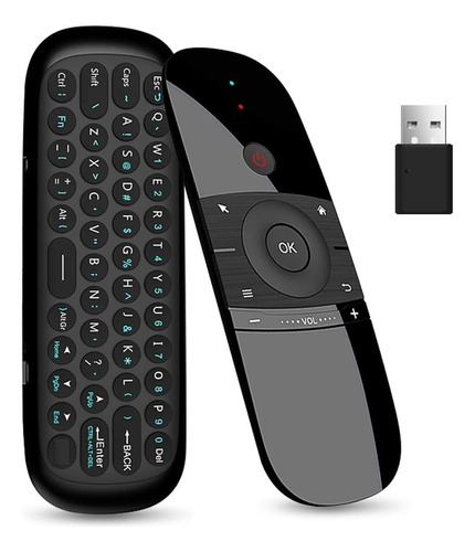 Meentek W1 Universal Tv Remote Air Mouse, Teclado Inalámbric