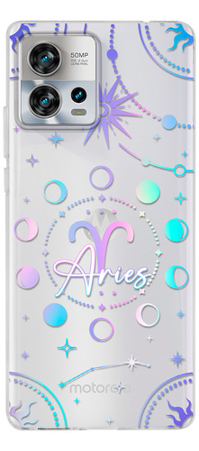 Funda Para Motorola Uso Rudo Para Mujer Signo Zodiaco Aries