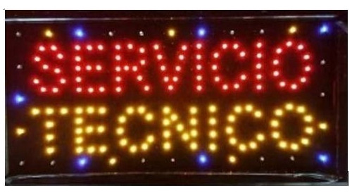 Aviso Led 48x25 Servicio Tecnico Moblihouse