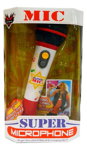 Microfono De Mano Toyland Musical Karaoke 24cm