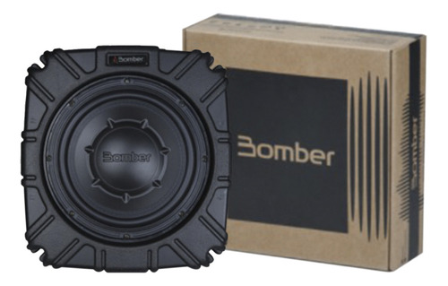 Subwoofer 8 Polegadas Slim Bomber 200w 4 Ohms Bobina Simples