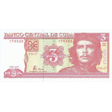 Cubaa 3 Pesos 2005. El Ché Guevara 