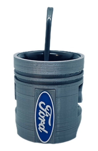 Mate Piston Con Logo Impreso En 3d Incluye Bombilla