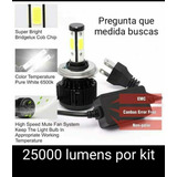 Hid Led Luz Biled H4 25000 Lumens Canbus Soul Rio Normal