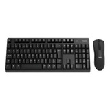 Teclado E Mouse Philips Wireless Modelo C501 Abnt2 Preto