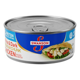 Pollo Enlatado Swanson Blanco Y Oscuro, 9.75 Oz, Cocido Y En