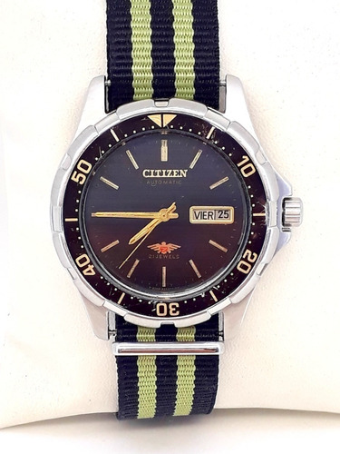 Reloj Citizen Diver Vintage 41mm Modelo Muy Escaso Impecable