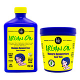 Lola Argan Oil Kit Reconstructor Shampoo Mascara Reparador