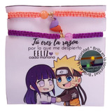 Pulseras Dúo Iman Para Pareja Naruto Y Hinata Amor Amistad