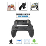 Controle De Celular Joystick Com Gatilho R1 L1 Gamer Android