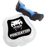 Venum Predator Protector De Boca, Negro / Azul.