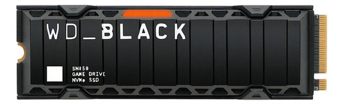 Ssd 500gb M.2 Black Sn850 Pcie Western Digital- Wds500g1xhe Cor Preto