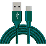 Cable Usb Tipo C Somostec Trenzado Carga Rápida 3.1 A 1m