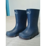 Botas De Lluvia De Nena Marca Cheeky Talle 23/24 Color Azul