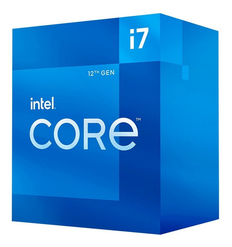 Processador Intel Core I7-12700  3.6 Gráfico Integrada