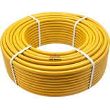 Tubo Pex Flex Amarelo 20mm Rolo Com 100m - Druck