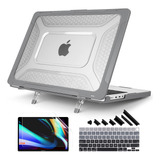 Carcasa Rigida Para Macbook Pro 14 M3 A2918/a2992 Gris_a