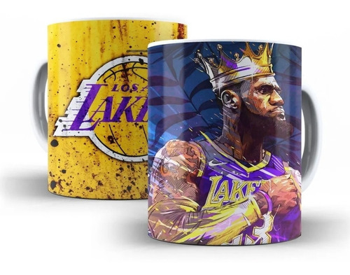 Caneca De Porcelana - Lakers Lebron James